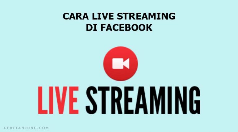 Cara Live Streaming di Halaman Facebook