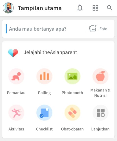 Review aplikasi kehamilan android The Asian Parent