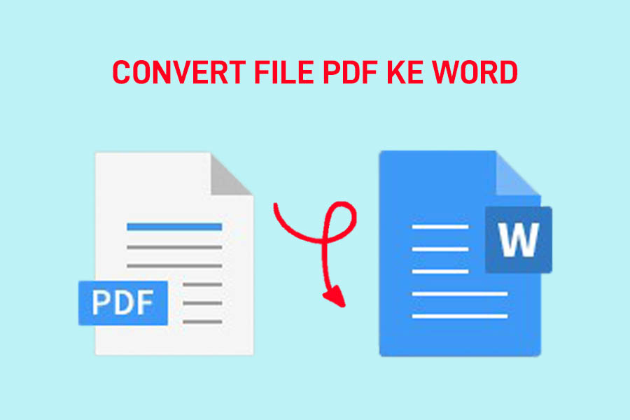 Konversi file PDF ke Microsoft Word atau jenis file lain