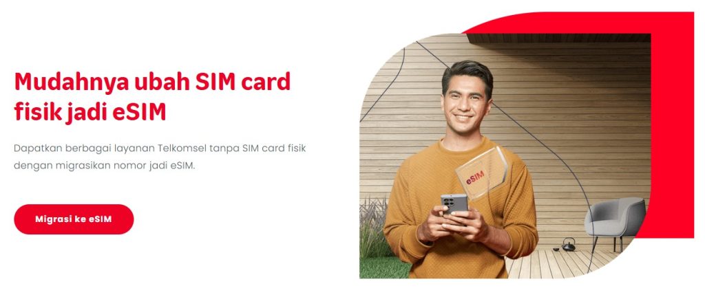 Migrasi Kartu Telkomsel ke eSIM