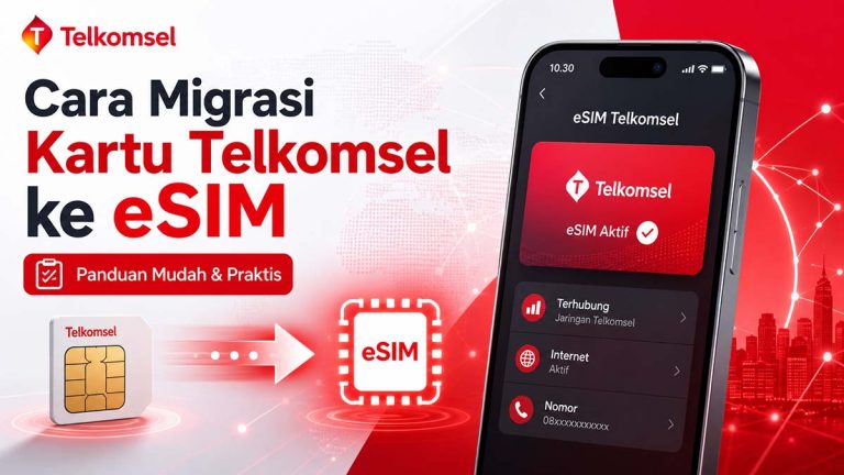 Cara Migrasi Kartu Telkomsel ke eSIM