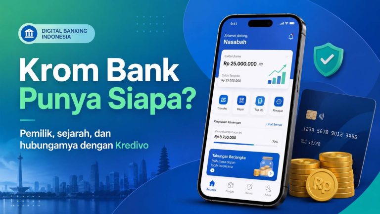 Krom Bank Punya Siapa Ini Pemilik, Asal-usul, dan Hubungannya dengan Kredivo
